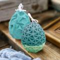 Silicone Candle Mold Candle Making Supplies Easter Egg Diamond (c)