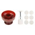 Wine Red Mini Donut Mold Cake Tool Maker Mould