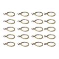 20 X Iron Curtain Ring and Rod Suspension Ring 32mm (bronze)