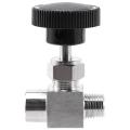 Needle Valve Adjustable 1/4 Inch Male to Female Thread Flow Control