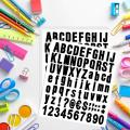 770 Pieces 10 Sheets Self Adhesive Vinyl Letters Numbers, for Mailbox