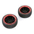 Off-road Car Front Or Rear Tyres for 1/5 Hpi Rofun Baha 5s/slt-red