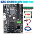 B250 Btc Mining Motherboard with Ddr4 4gb Ram for Bitcoin Miner Rig