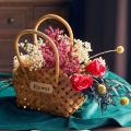 Basket Wicker Or Bamboo Baskets for Flowers Bamboo Basket B