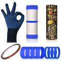 12pcs Silicone Bands for Sublimation Tumblers,rubber Rings Kit