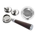 58mm Stainless Steel Coffee Machine Handle Bottomless Portafilter,c