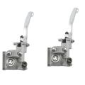 2x 7/8 Inch 22mm Motorcycle Front Brake Master Cylinder Fit for Honda
