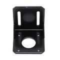 Alloy Steel Bracket for 42mm Nema 17 Stepper Motor with Screws Black