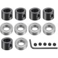 5pc Bearings, for 1/4 Inch Shank Router Bit,1/4 Inch I.d. 1/2 Inch Od