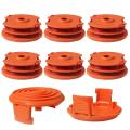 Weed Eater Spools for Worx Wa0007 Wg116 String Trimmer Refills Parts