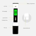 Lcd Ph Meter Pen Tester Accuracy 0.01, Automatic Calibration, White