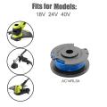 6 Pack Replacement Spools for Ryobi One+ Ac14rl3a Cordless Trimmers