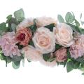 Rose Artificial Wedding Flowers Garland Wall Wedding Supplies C