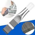 3pcs Air Conditioner Manual Cleaning Tool Stainless Steel Fin Comb