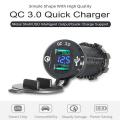 Qc3.0 Dual Usb Charger Socket ,universal Car Connector Adapter