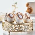 Wedding Dessert Cupcake Cake Stand for Party Wedding Birthday(gold)