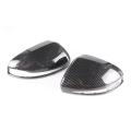 Carbon Fiber Rear Mirror Shell Cover Caps for Mercedes Benz W176 C