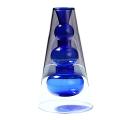 Glass Vase Personality Light Luxury Fresh (blue Large)