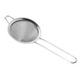 Fine Mesh Strainer, Colander Sieve Sifters with Long Handle Silver