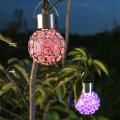 Colorful Solar Led Hanging Light for Outdoor Garden Patio Decoration