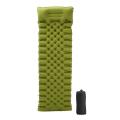 Inflatable Compact Camping Mat for Backpacking Hiking Traveling Green