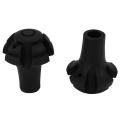 Four Pack Of Durable Rubber Replacement Tips for Trekking Poles