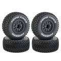 4pcs 112mm 1/10 Short Course Truck Tire Tyre Wheels with 12mm Hex