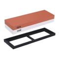 2-in-1 Sharpening Stone 400/1000 Grit Waterstones, Knife Sharpener