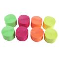 Party Ribbon Decoration-neon Crepe Paper-light Party Supplies-8 Packs