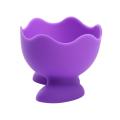 10pcs Silicone Egg Holders Single Serving Cup Egg Cute Design