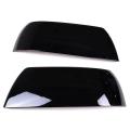 For Toyota Sequoia Tundra- Crew Rearview Mirror Cover, Bright Black
