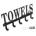 Towel Holder for Bathroom,towel Racks, Towel Hooks Door Hooks