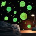 Luminous Planet Diy Fluorescent Wall Stickers for Room Decoration