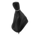 Manual 5 Speed Gear Stick Shift Lever Head Ball with Leather Boot