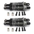 2 Pcs Shock Absorber Damper for Rc Car 1/18 Wltoys ,titanium