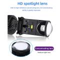60w/pair Lamp H4 Led Mini Projector Lens Automobles Bulb Right