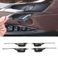 Car Inner Door Handle Bowl Panel Cover Trim,carbon