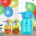 Inflatable Air Pump with 500 Pcs Balloons for Kids Summer Party Toy