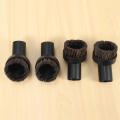 4 Pcs Horsehair Bristle Vacuum Cleaner Round Dusting Brush