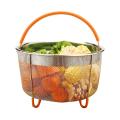 Stainless Steel Steamer Basket Set,for Ninja Foodi Pressure Cooker