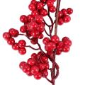 Red Berry Garland Artificial Burgundy Red Pip Christmas Garland