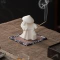 Figurine Incense Stick Tray Decor for Home Tea Yoga Studio Statue B