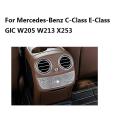 For Benz C E Class Glc Car Stainless Steel Rear Air Vent Outlet Cover