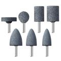 Abrasive Stone Points Set Grinding Wheel Polishing Head Bit 7pcs