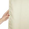 Thick Cream Weave Fabric Shower Curtain Heavyweight Curtain Partition