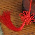 50 Pcs Handmade Yellow Chinese Knots Tassels for New Year Decoration