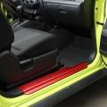 Car Door Sill Scuff Plate Cover for Suzuki Jimny 2019-2022, Red