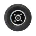 Scooter Black Wheel Hub with Black Solid Tire No Need Inflate Tire