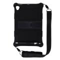 Tablet Case 10.1 Inch Silicone Case+pen+strap(black)