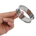 Stainless Steel Double Rolled Tart Rings,rolled Rings 16pcs